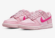 Nike Dunk Low Triple Pink (GS) DH9765-600 - 5