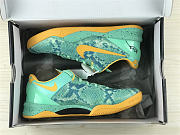 Nike Kobe 8 System Green Glow Laser Orange 555035-304 - 2