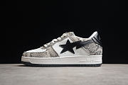 A Bathing Ape Bape Sta Snake Skin Beige - 5