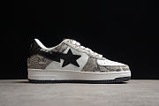 A Bathing Ape Bape Sta Snake Skin Beige - 4