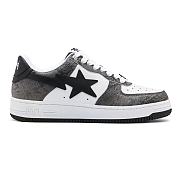 A Bathing Ape Bape Sta Snake Skin Black - 1