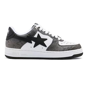 A Bathing Ape Bape Sta Snake Skin Black