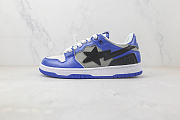 A Bathing Ape Bape SK8 Sta Blue Grey 1I80-191-010/1I80-291-010 - 6