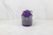 A Bathing Ape Court Sta Mist Grey Royal Purple 001FWG701032X - 3