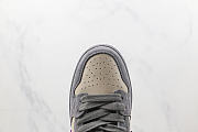 A Bathing Ape Court Sta Mist Grey Royal Purple 001FWG701032X - 5