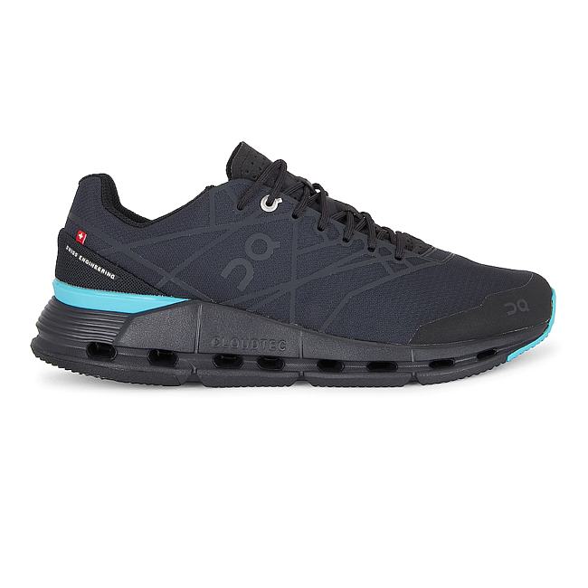 On Running Cloudnova Z5 Black Cyan (Women's) 26.98929 - 1