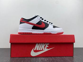 Nike Dunk Low Retro White Black University Red FD9762-061