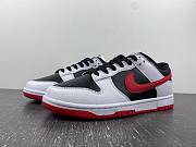 Nike Dunk Low Retro White Black University Red FD9762-061 - 4