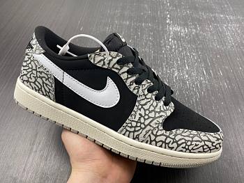 Air Jordan 1 Retro Low OG Black Cement CZ0790-001