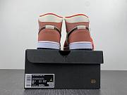 Air Jordan 1 Mid SE Orange Suede (GS) DV1336-800 - 2