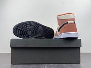 Air Jordan 1 Mid SE Orange Suede (GS) DV1336-800 - 6