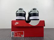 Nike Dunk Low Grey Black Orange Mini Swoosh FN7808-001 - 6