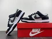 Nike Dunk Low Grey Black Orange Mini Swoosh FN7808-001 - 3