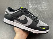 Nike Dunk Low Black Grey Green Strike FQ2205-001 - 1