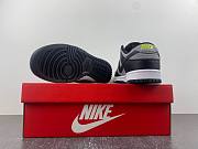 Nike Dunk Low Black Grey Green Strike FQ2205-001 - 4