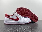 Air Jordan 1 Retro Low White Varsity Red 705329-101 - 3