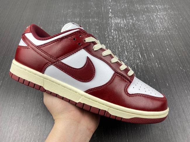 Nike Dunk Low PRM Vintage Team Red (Women's) FJ4555-100 - 1