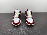 Nike Dunk Low PRM Vintage Team Red (Women's) FJ4555-100 - 4