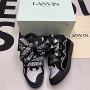 Lanvin Curb Sneaker Black Grey FM-SKRK11-REFL-P2210 - 1