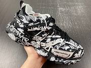 Balenciaga Track Graffiti Black White 542023W3RRA1090 - 1