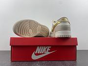  Nike Dunk Low Phantom Metallic Gold (Women's) DX5930-001 - 3