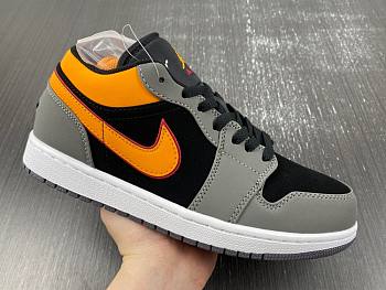  Nike Air Jordan 1 Low ‘Black Grey Orange’ FN7308-008