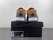  Nike Air Jordan 1 Low ‘Black Grey Orange’ FN7308-008 - 4