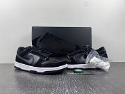 Nike Dunk Low Airbrush Swoosh Black FD6923-001 - 2