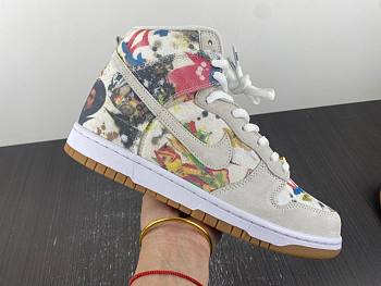  Nike SB Dunk High Supreme Rammellzee FD8779-100