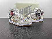  Nike SB Dunk High Supreme Rammellzee FD8779-100 - 3