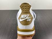 PK God Batch Nike SB x Air Jordan 4 White Brown DR5415-120 - 2