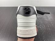 OFF-WHITE Out Of Office OOO 30 MM Low Tops Black White OMIA189C99LEA0010110 - 6