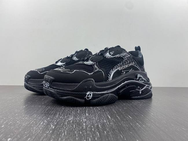 Balenciaga Track 2.0 Black W2FW6 0102 - 1