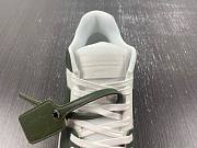 OFF-WHITE Out Of Office OOO Low Tops White Khaki OMIA189S23LEA0015901 - 6