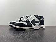 OFF-WHITE Out Of Office OOO Low Tops White Black White OMIA189S22LEA001010 - 1