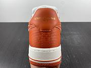 Louis Vuitton Nike Air Force 1 Low By Virgil Abloh White Orange - 5