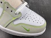 Air Jordan 1 Retro Low White Ghost Green Black DM7837-103 - 2