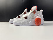 Air Jordan 4 Retro Metallic Orange CT8527-118 - 1