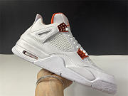 Air Jordan 4 Retro Metallic Orange CT8527-118 - 5