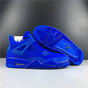 Air Jordan 4 Retro Flyknit Royal AQ3559-400 - 4