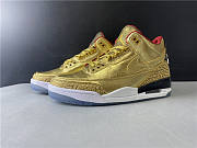 Air Jordan 3 Retro JTH 'Gold Oscars' SP19 MNJDLS 033 LN3 - 1