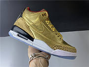 Air Jordan 3 Retro JTH 'Gold Oscars' SP19 MNJDLS 033 LN3 - 5