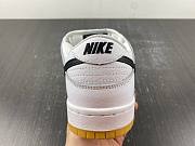 Nike SB Dunk Low Pro White Gum CD2563-101 - 5