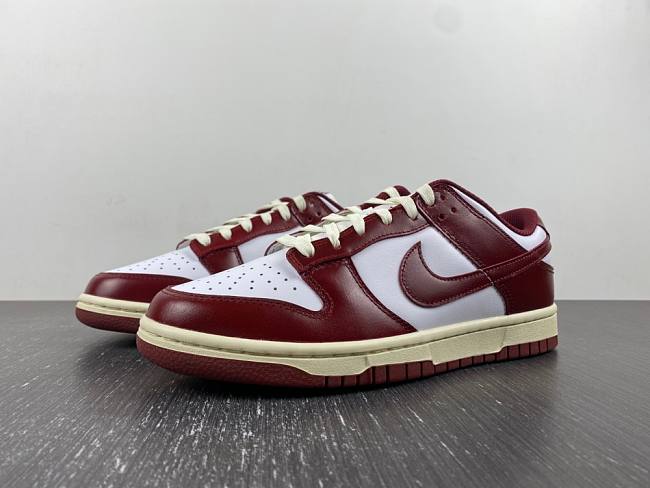 Nike Dunk Low PRM “Team Red” FJ4555-100 - 1