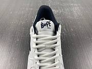 A Bathing Ape Bape Sta JJJJound White Navy 1I73-191-912 - 4