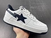 A Bathing Ape Bape Sta JJJJound White Navy 1I73-191-912 - 5