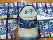 A Bathing Ape Bape Sta Medicom Toy Bearbrick Camo Blue 1H73191913-BLU - 6