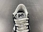 A Bathing Ape Bape Sta White Black (2022) 1I70-291-006 - 6