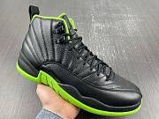 Air Jordan 12 Black Neon Green  - 4