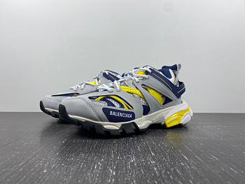 Balenciaga Track Sneaker 'White Dark Blue Yellow' 542023 W3AC4 9471